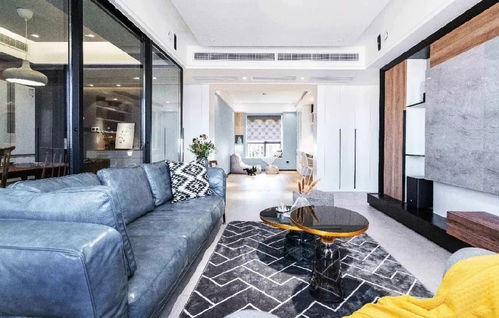 110㎡現代簡約三居 小房子如何裝出大氣感